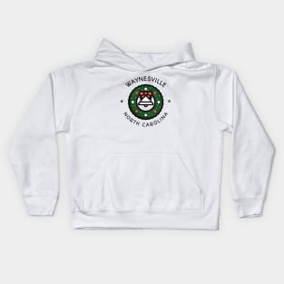 Waynesville, North Carolina Christmas Kids Hoodie